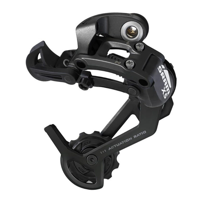 Achterderailleur SRAM X5 9V Middellange Kooi