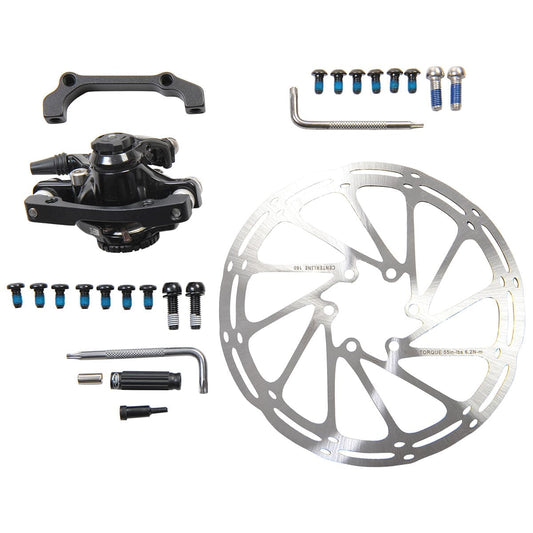 Främre mekanisk skivbromsok SRAM BB7 Road + skiva