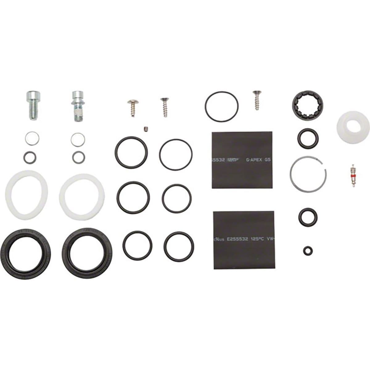 Komplett tätningssats för gafflar ROCKSHOX XC30 A1-A3/30 Silver A1 Coil och Solo Air #11.4015.539.020