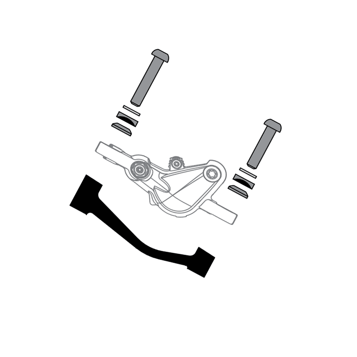 PM / PM AVID Brake Calliper Adapter (+20 mm)