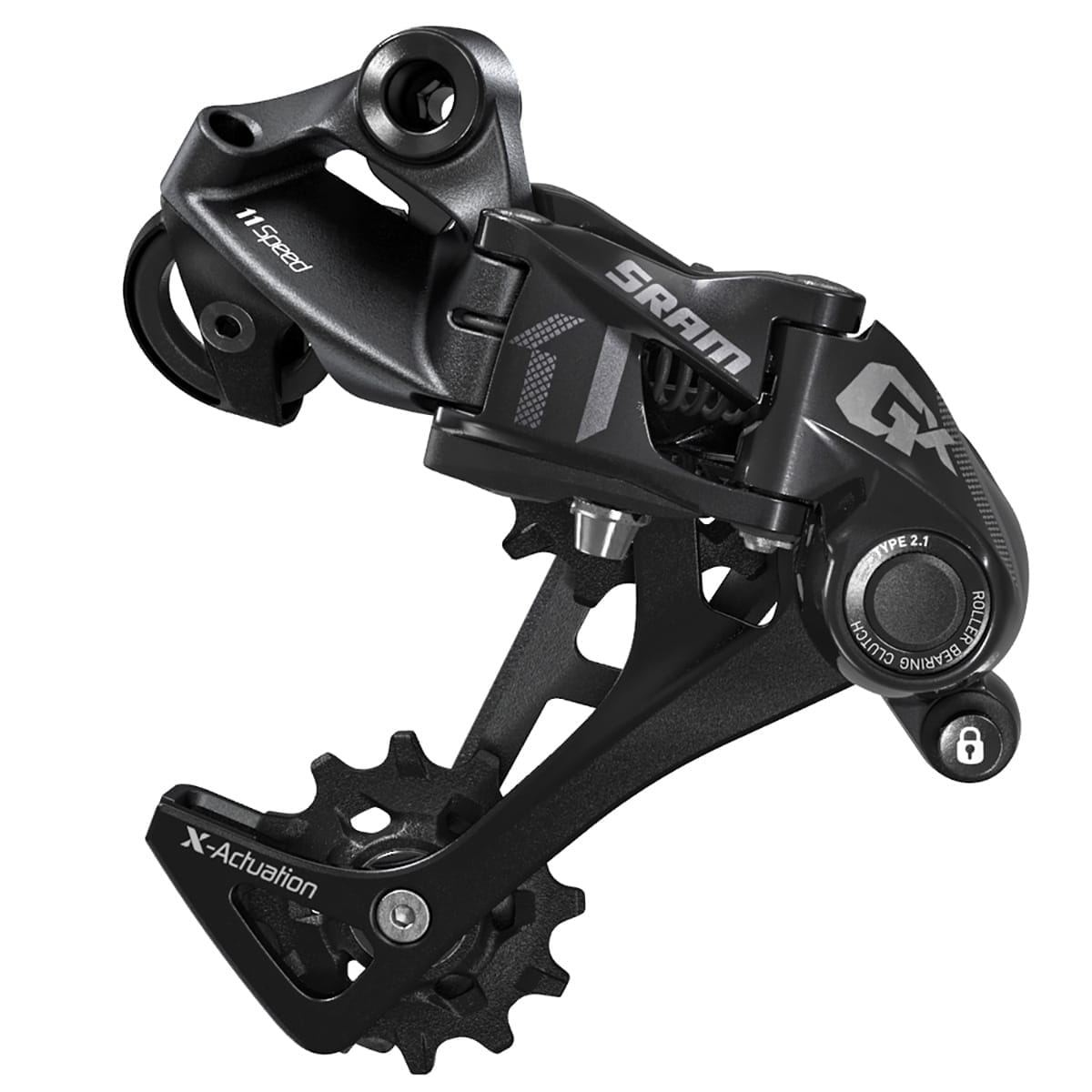 Zadní přehazovačka SRAM GX 1X11V Dlouhé vodítko Černá