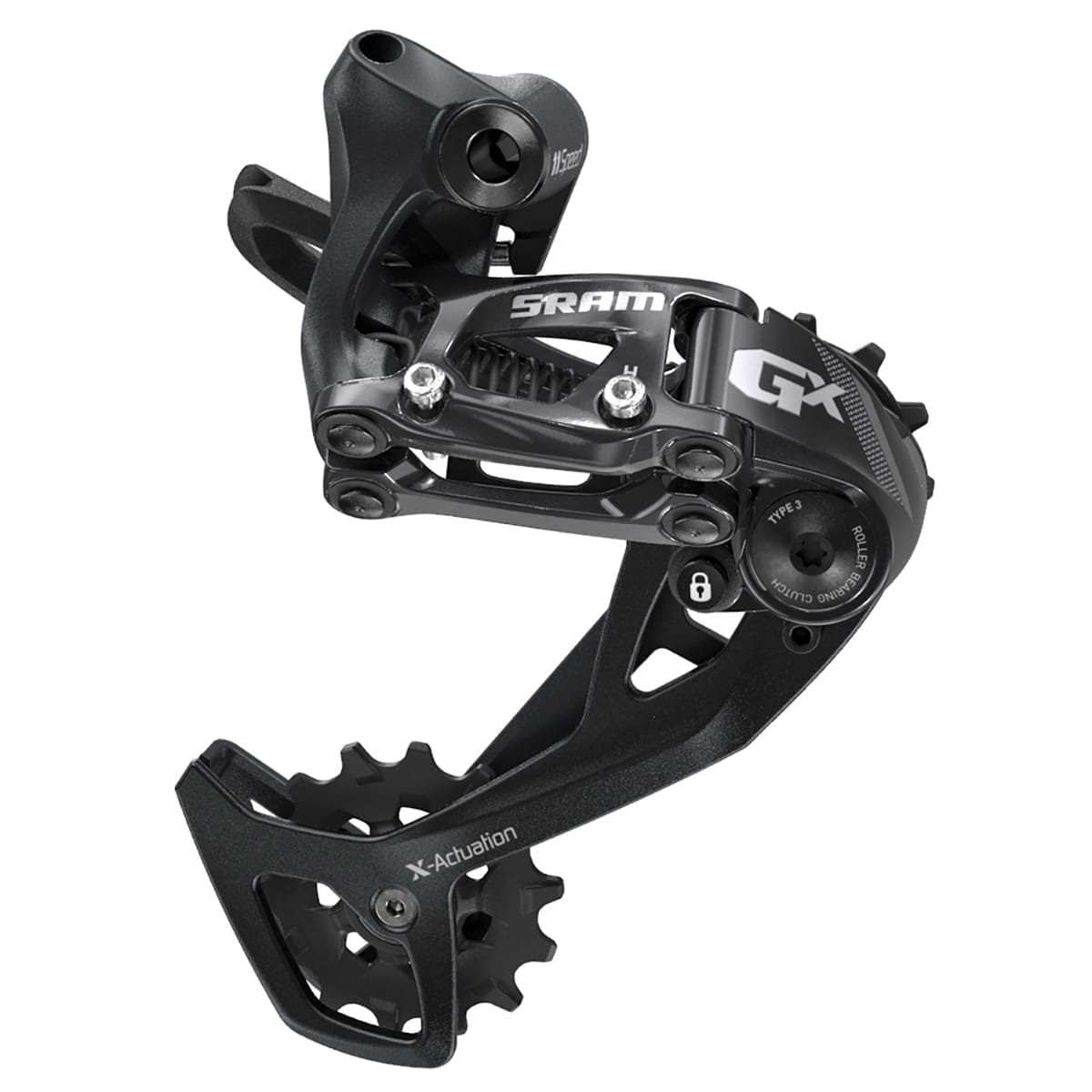 SRAM GX 2x11S Medium Cage Rear Derailleur Black