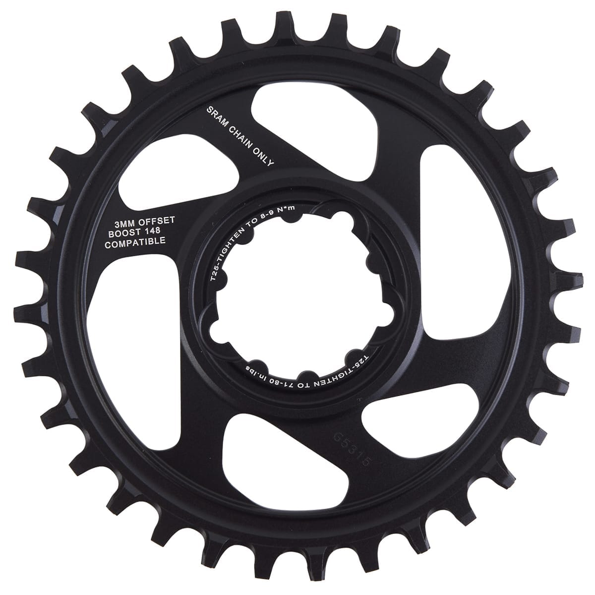 SRAM X-SYNC NARROW WIDE BOOST 11S Direct Mount Offset 3 mm Single Chainring