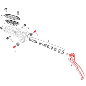 SRAM LEVEL ULTIMATE -hiilikuituvipujarru #11.5018.003.016