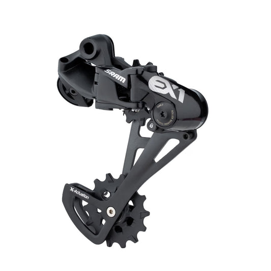 Bagderailleur SRAM EX1 8V Elektrisk MTB Lang Bur Sort