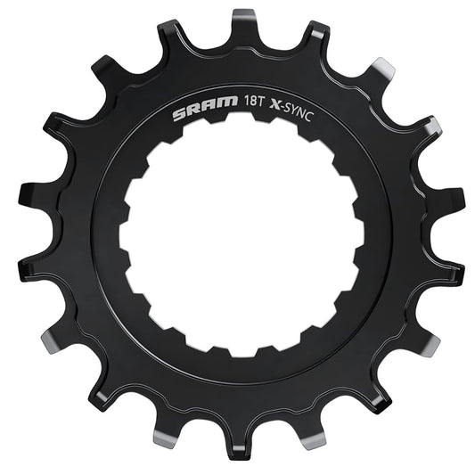 Tandhjul til elektrisk MTB SRAM EX1 X-SYNC Sort