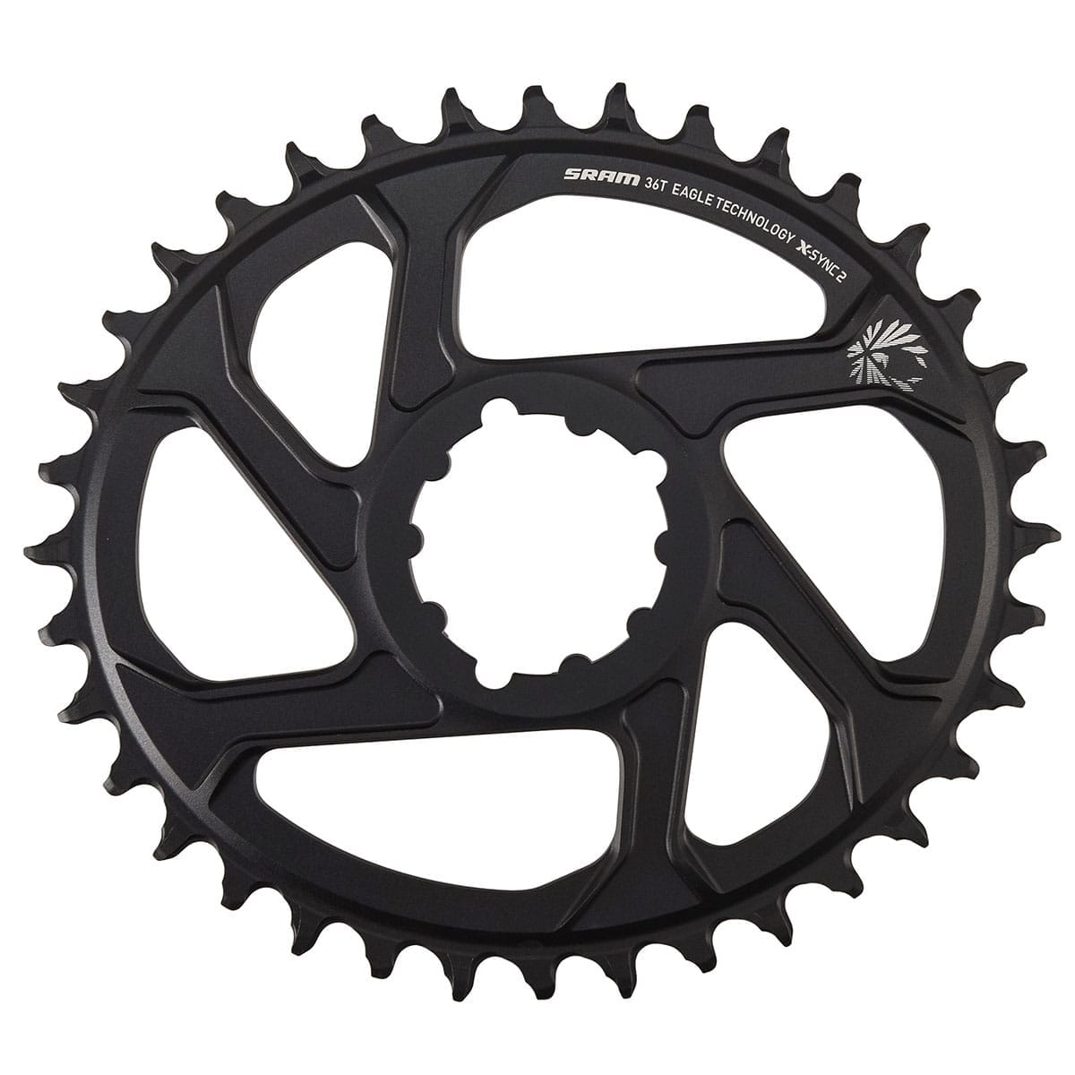 Enkelt kædeblad SRAM OVAL X-SYNC2 EAGLE BOOST Direct Mount Offset 3mm Alu Sort