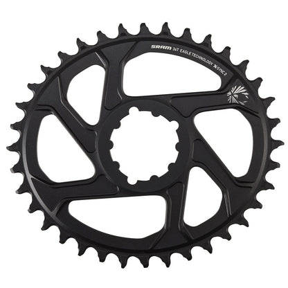 Jednoprevodník SRAM OVAL X-SYNC2 EAGLE BOOST Direct Mount odsadenie 3 mm hliníkový čierny