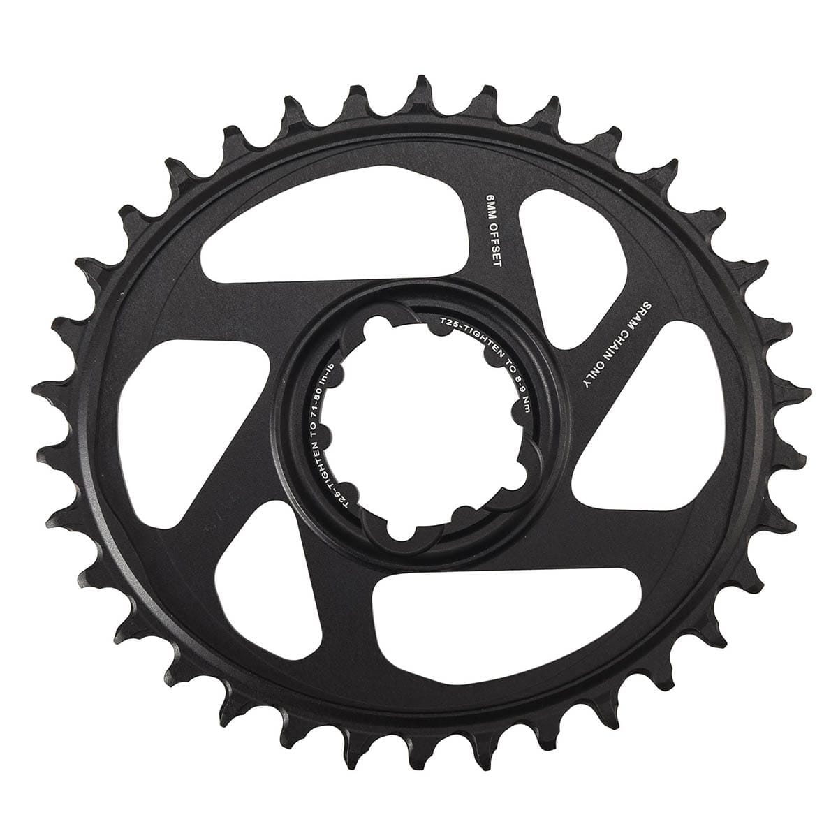 SRAM EAGLE X-SYNC2 OVAL 12S Direct Mount 6 mm Offset Chainring