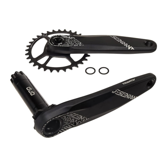 12V TRUVATIV EAGLE DESCENDANT ALU 6K BOOST DUB Direct Mount Black Crankset