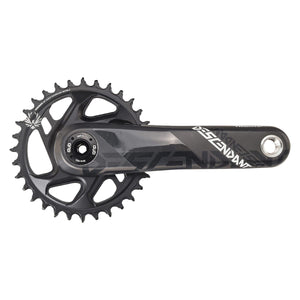 Kliky 12V TRUVATIV EAGLE DESCENDANT CARBON DUB Direct Mount Černé