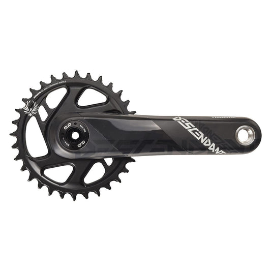 TRUVATIV EAGLE DESCENDANT CARBON BOOST DUB Direct Mount 12-Speed Crankset Black