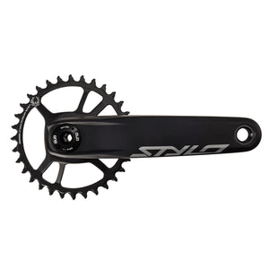12V TRUVATIV EAGLE STYLO ALU 6K X-SYNC2 DUB Direct Mount Black Crankset
