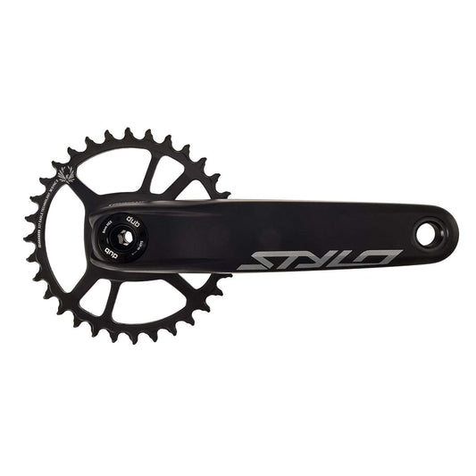 12V TRUVATIV EAGLE STYLO ALU 6K X-SYNC2 BOOST DUB Direct Mount Black Crankset