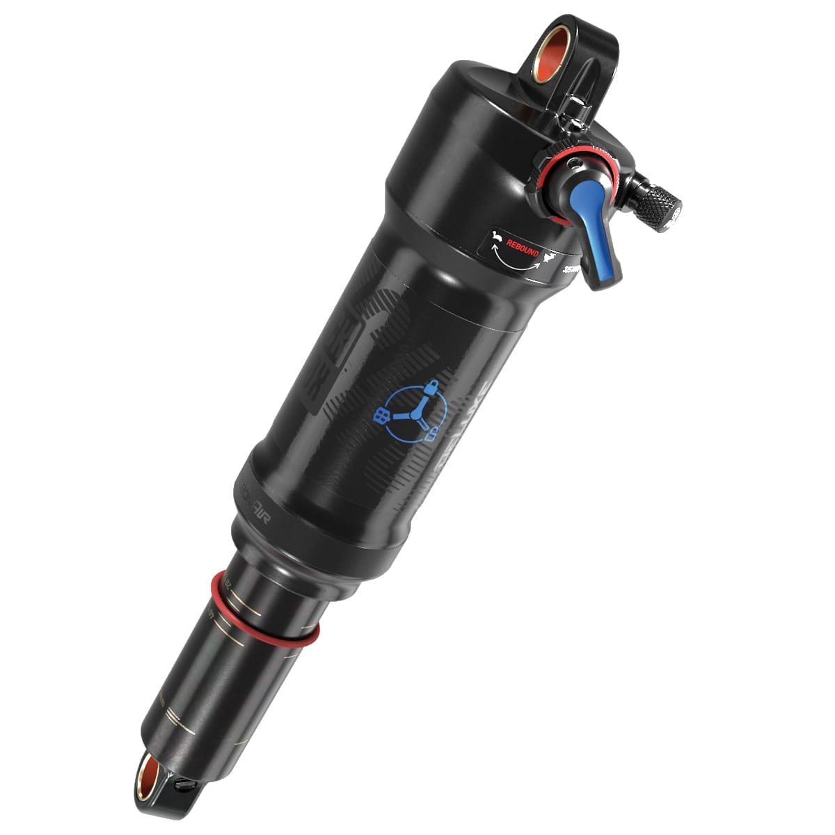 Stødabsorberer ROCKSHOX DELUXE RT3 DEBONAIR Mid Reb/Mid Comp ( til Trek Fuel EX>2017 )