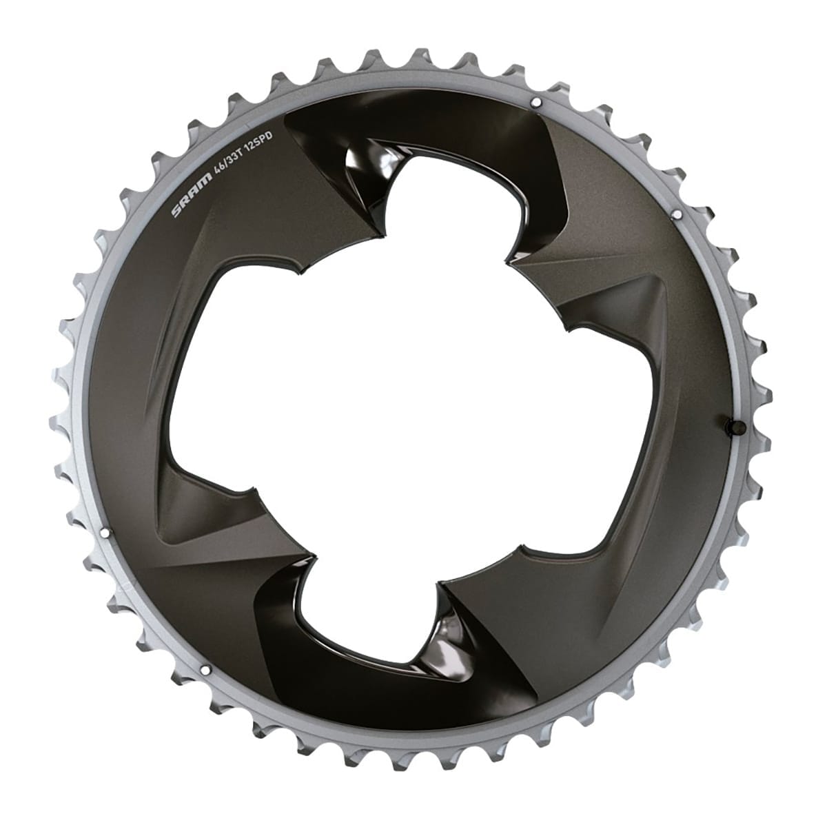Udvendigt Klinge 12V SRAM FORCE AXS 2x12V 107 mm Sort