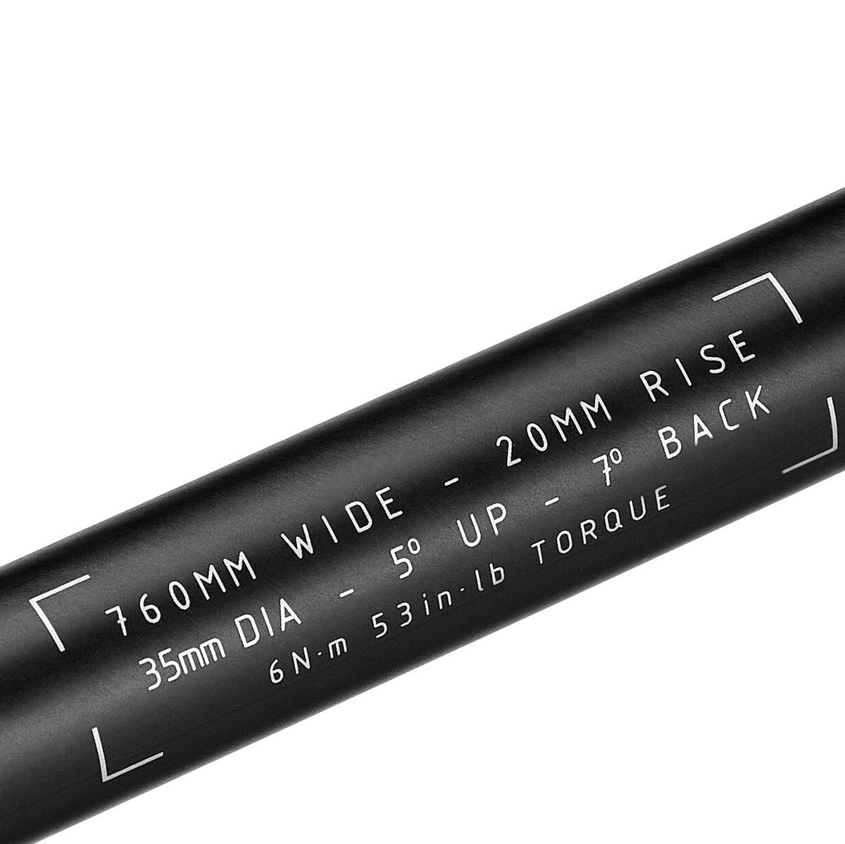 Τιμόνι TRUVATIV DESCENDANT Carbon Rise 20mm 760mm
