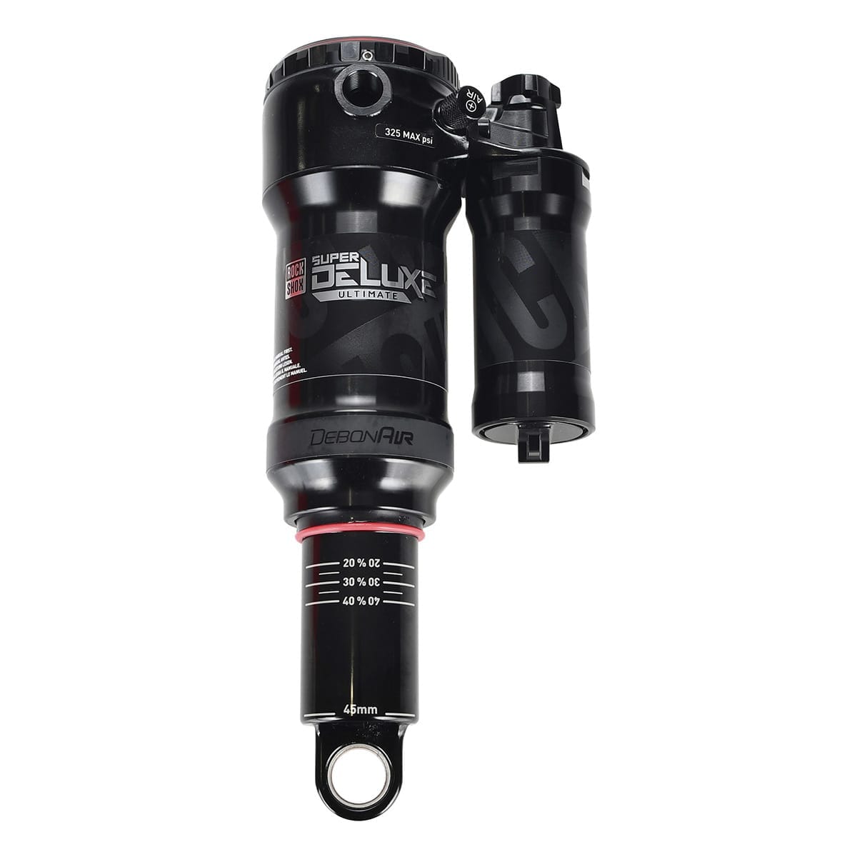 ROCKSHOX SUPER DELUXE RCT DEBONAIR Trunnion Mid Reb/Mid Comp støddæmper