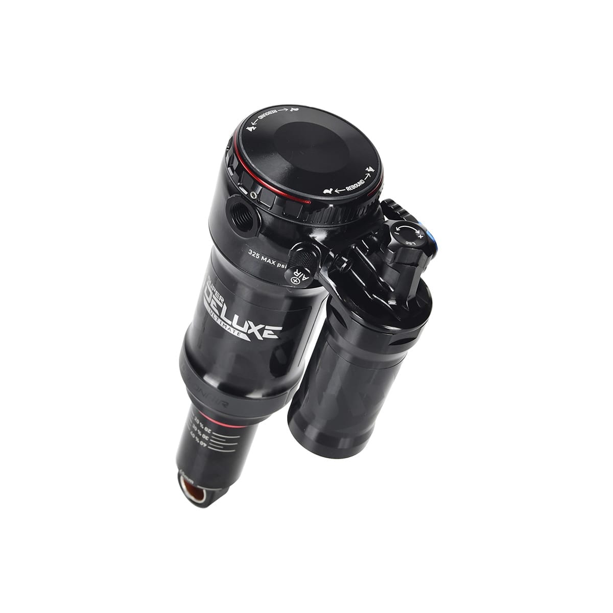 ROCKSHOX SUPER DELUXE RCT DEBONAIR Trunnion Mid Reb/Mid Comp støddæmper
