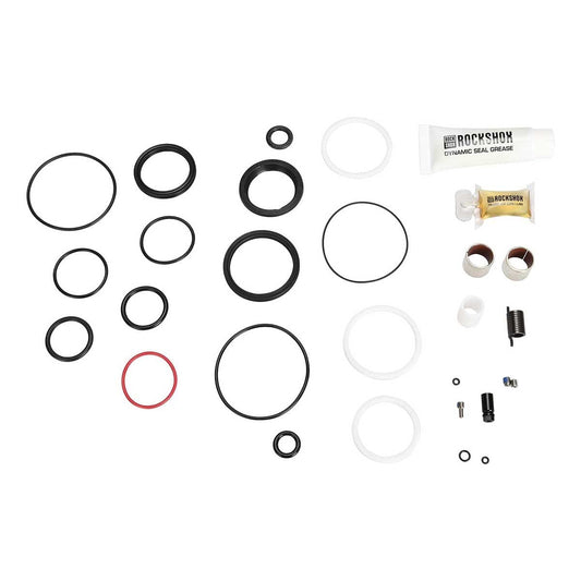 200 h / 1 vuoden huoltotiivistesarja iskunvaimentimelle ROCKSHOX DELUXE / DELUXE Remote A1-B2 5 (2017-2020) / DELUXE NUDE B1