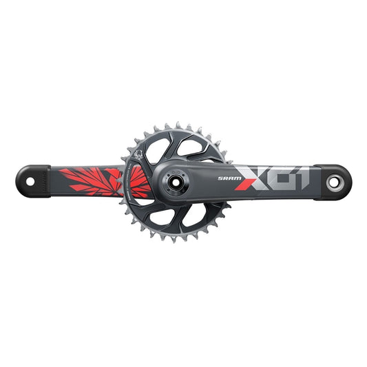 12-speed krankarm SRAM EAGLE X01 DUB BOOST Lunar Oxy