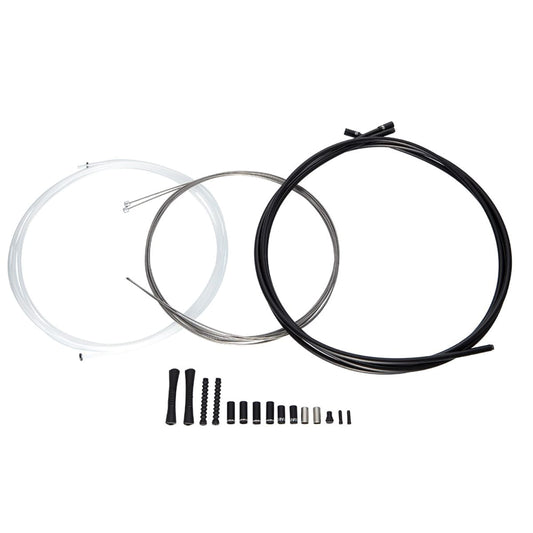 Kabel- og Kabelstrømpesæt til Bagskifter SRAM SLICKWIRE PRO MTB/ROAD Kabelstrømpe Sort