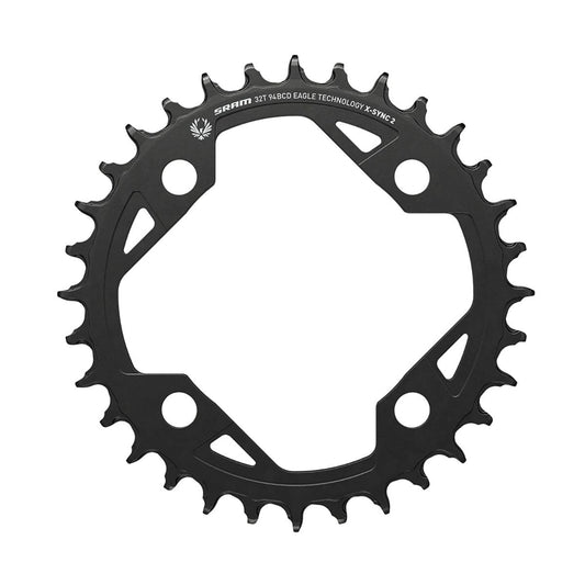 SRAM X-SYNC 2 94BCD EAGLE EMTB 12S 4-Bolt Mono Chainring 94mm