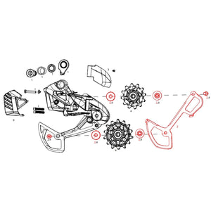 Вътрешно рамо SRAM SX/NX Eagle/ GX Eagle AXS #11.7518.092.004