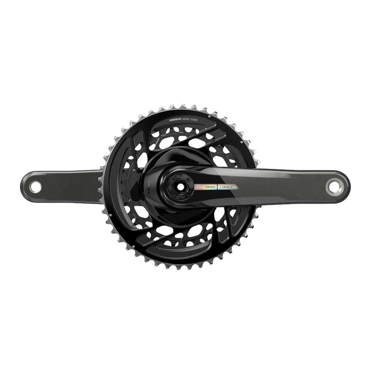 Krankarmssæt 12V SRAM FORCE D2 Double DUB Direct Mount Sort