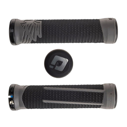 Manșoane ODI AARON GWIN 2 Lock-On 135 mm Negru/Gri