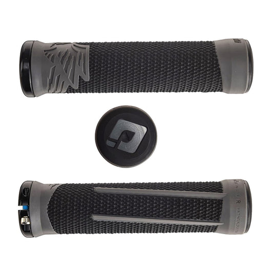 Grips ODI AARON GWIN 2 Lock-On 135 mm Μαύρο/Γκρι
