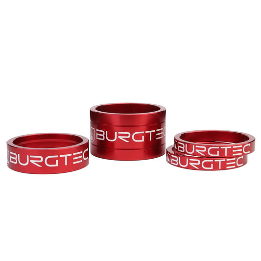 BURGTEC 1"1/8 Styreafstandsstykker Sæt Rød