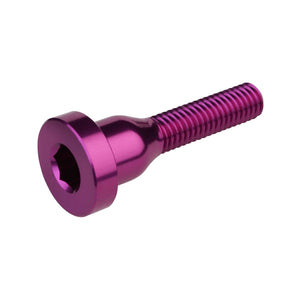Styrstopperskrue BURGTEC Aluminium Violet