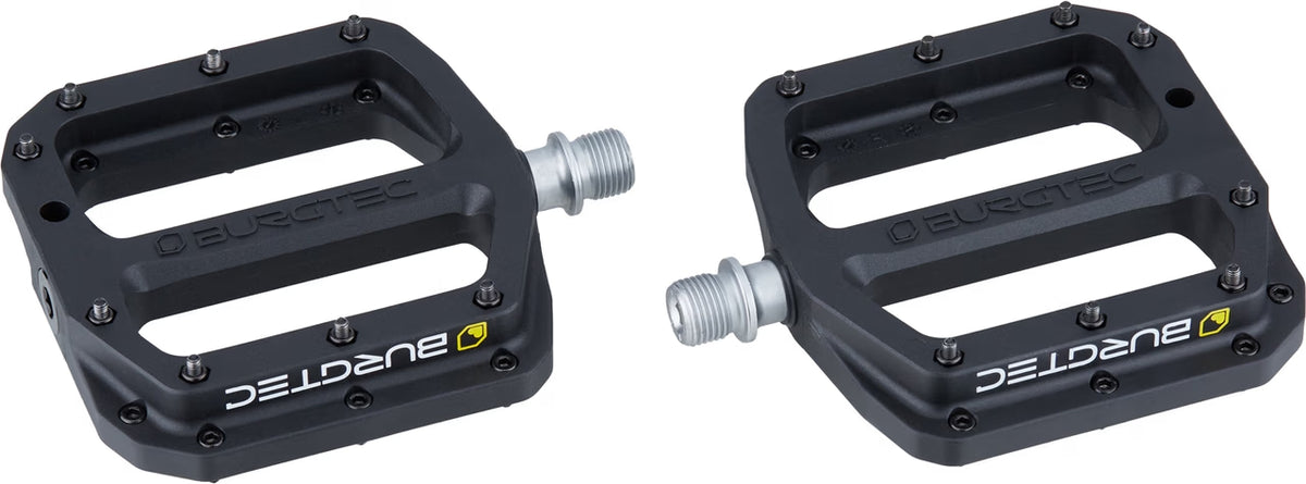 Platta Pedaler BURGTEC MK4 Composite Svart
