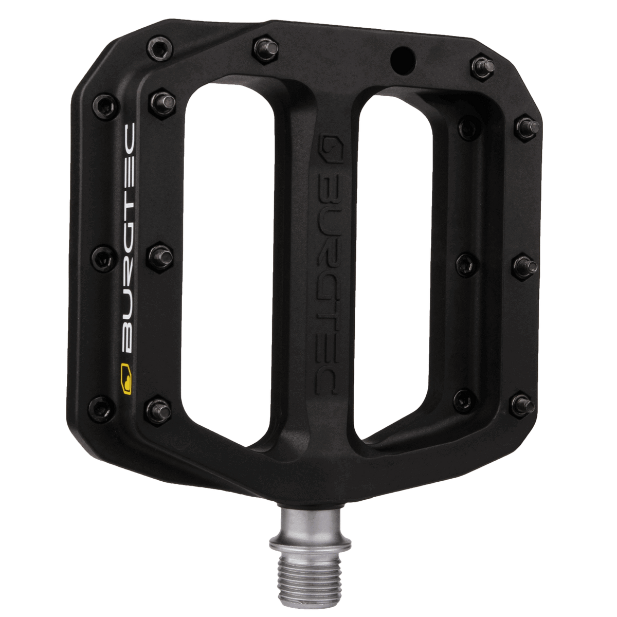 Platta Pedaler BURGTEC MK4 Composite Svart