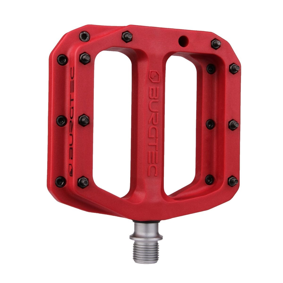 Pedály BURGTEC MK4 Composite Červená