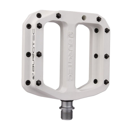 Pedále BURGTEC MK4 Composite strieborné
