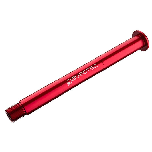 BURGTEC Front Wheel Axle for FOX Fork 15x110 mm Boost Front 2021 Red