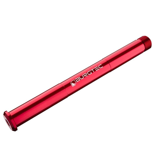 BURGTEC Front Wheel Axle for Rockshox Forks 15x110 mm Boost Red