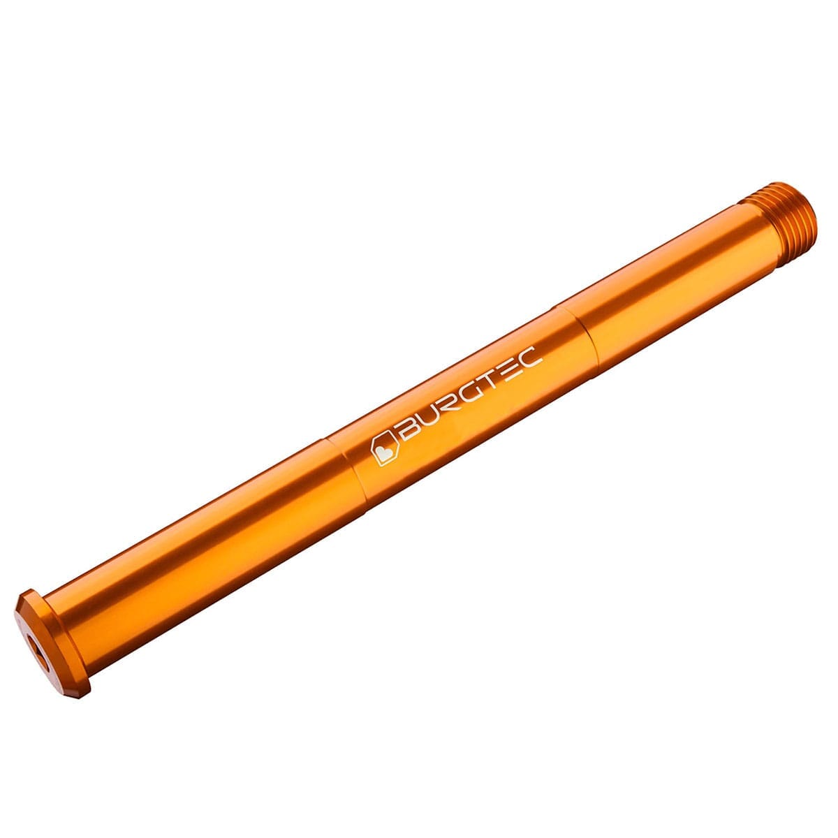 BURGTEC Front Wheel Axle for Rockshox Forks 15x110 mm Boost Orange