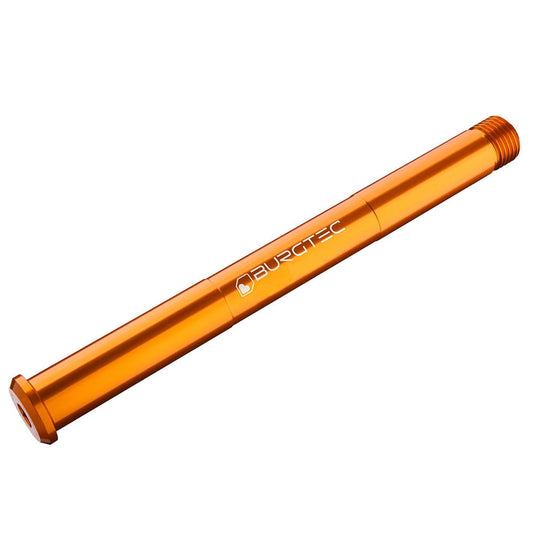BURGTEC Front Wheel Axle for Rockshox Forks 15x110 mm Boost Orange
