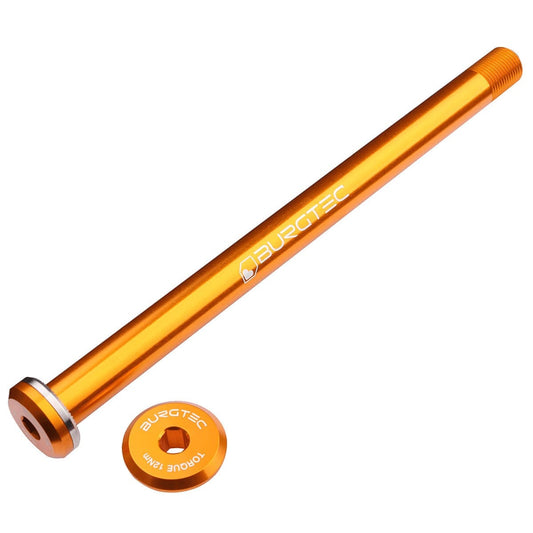 Zadní nábojová osa BURGTEC 168,5 mm pro rámy Santa Cruz oranžová