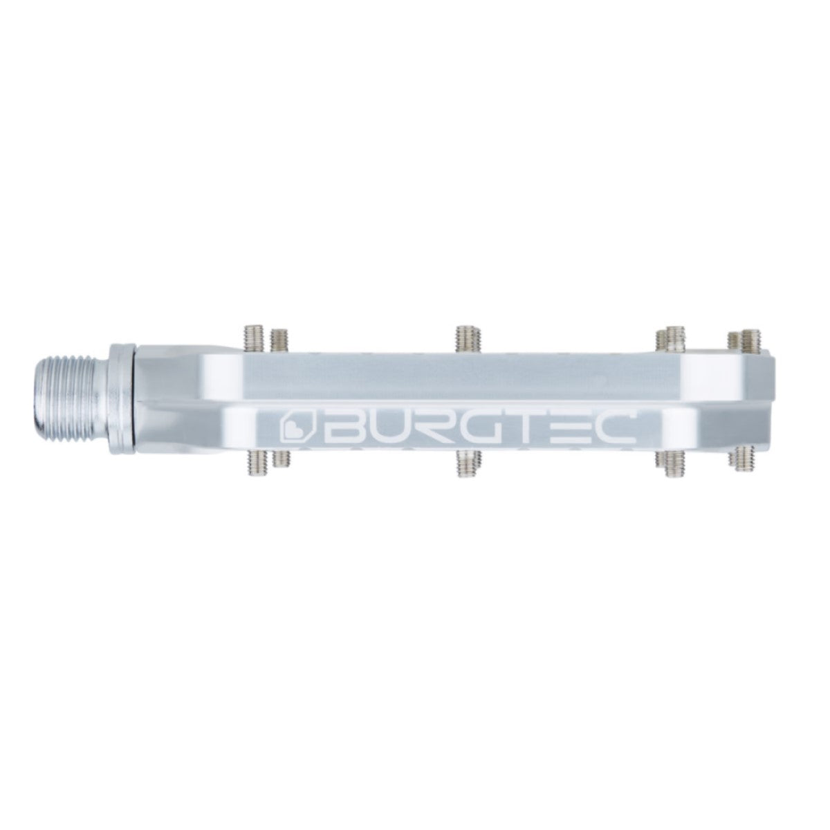 BURGTEC PENTHOUSE FLAT MK5 Flat Pedals Silver