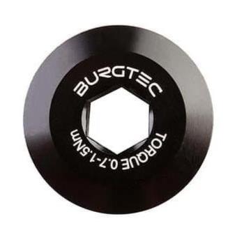 BURGTEC Preload Bolt for Shimano HOLLOWTECH 2 Bottom Bracket Black