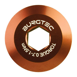 BURGTEC Preload Bolt for Shimano HOLLOWTECH 2 Crankset Bronze