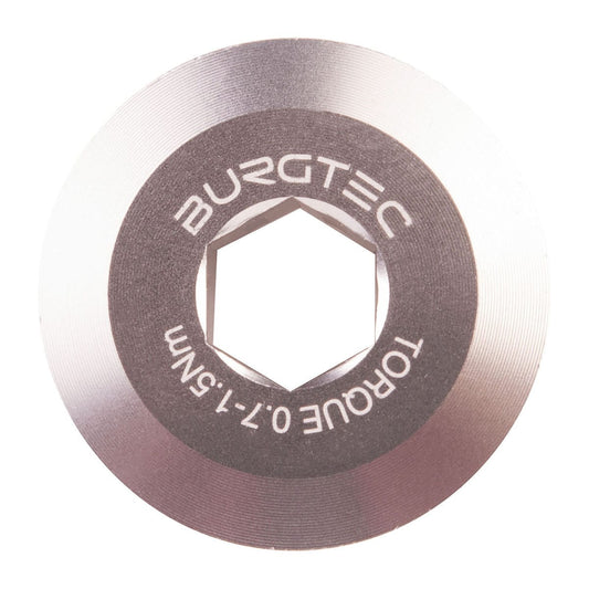 Βίδα Προέντασης BURGTEC για Τριβέλα Shimano HOLLOWTECH 2 Ασημί