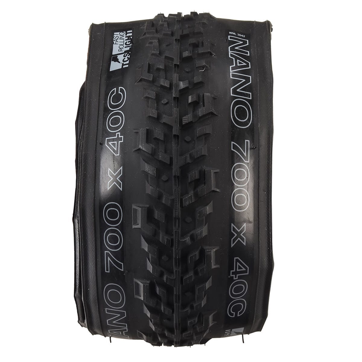 WTB NANO 40 TCS Light 700x40c Tubeless Ready dæk Sort