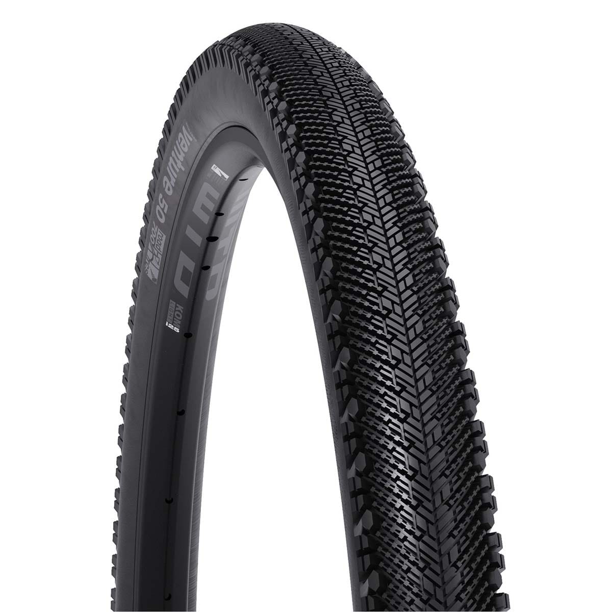 Dæk WTB VENTURE TCS 700x50c Tubeless Ready Sort