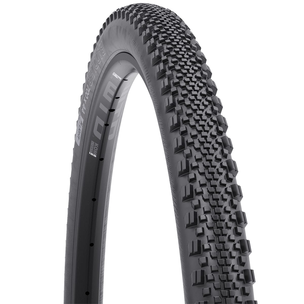 WTB RADDLER TCS LIGHT FAST ROLLING DUAL DNA SG2 700x44c Tubeless Ready Reinforced Black Tyre