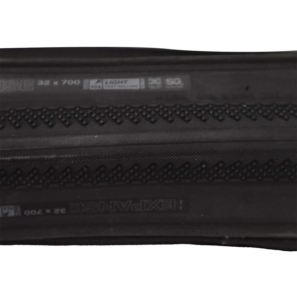 Dæk WTB EXPANSE TCS LIGHT FAST ROLLING DUAL DNA SG2 700x32c Tubeless Ready Sort